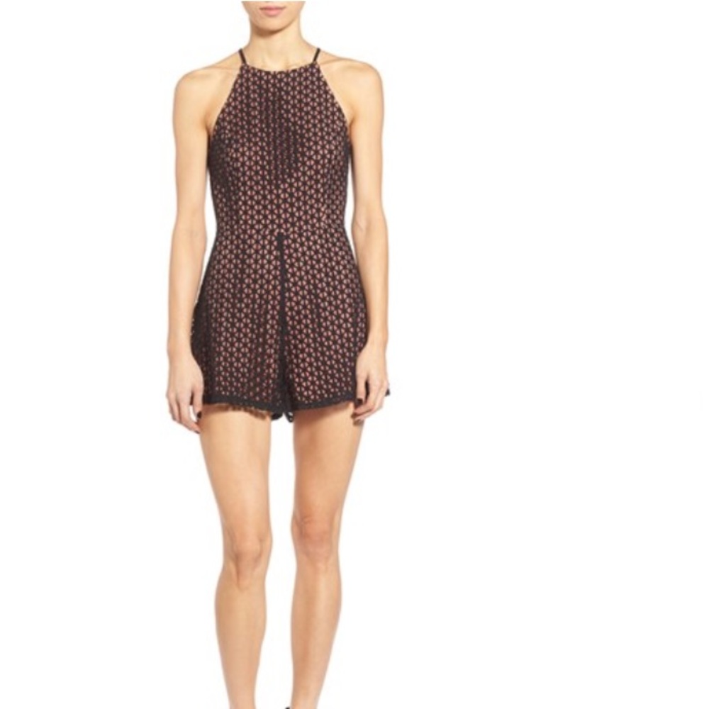 ASTR high neck romper